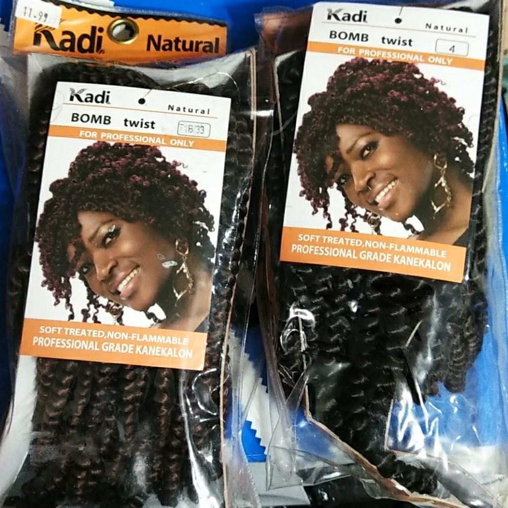 NEW 🎆🎆 BOMB TWIST HAIR 3PACKS 🎉🎉🎉